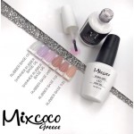 Mixcoco Rubber Base 06 Shimmer Light Pink 15ml