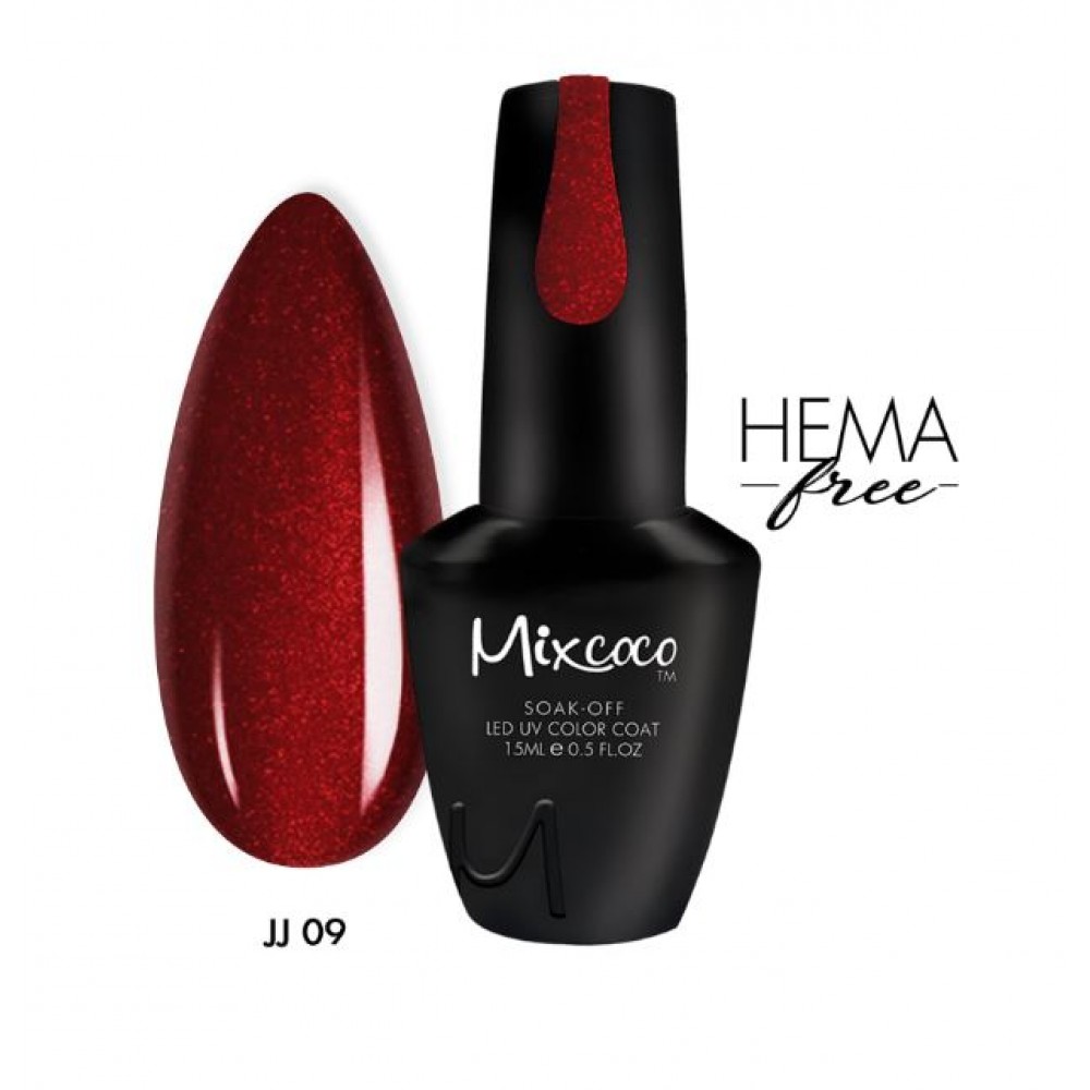Mixcoco Ημιμόνιμο Βερνίκι Νυχιών JJ 09 15ml Hema Free