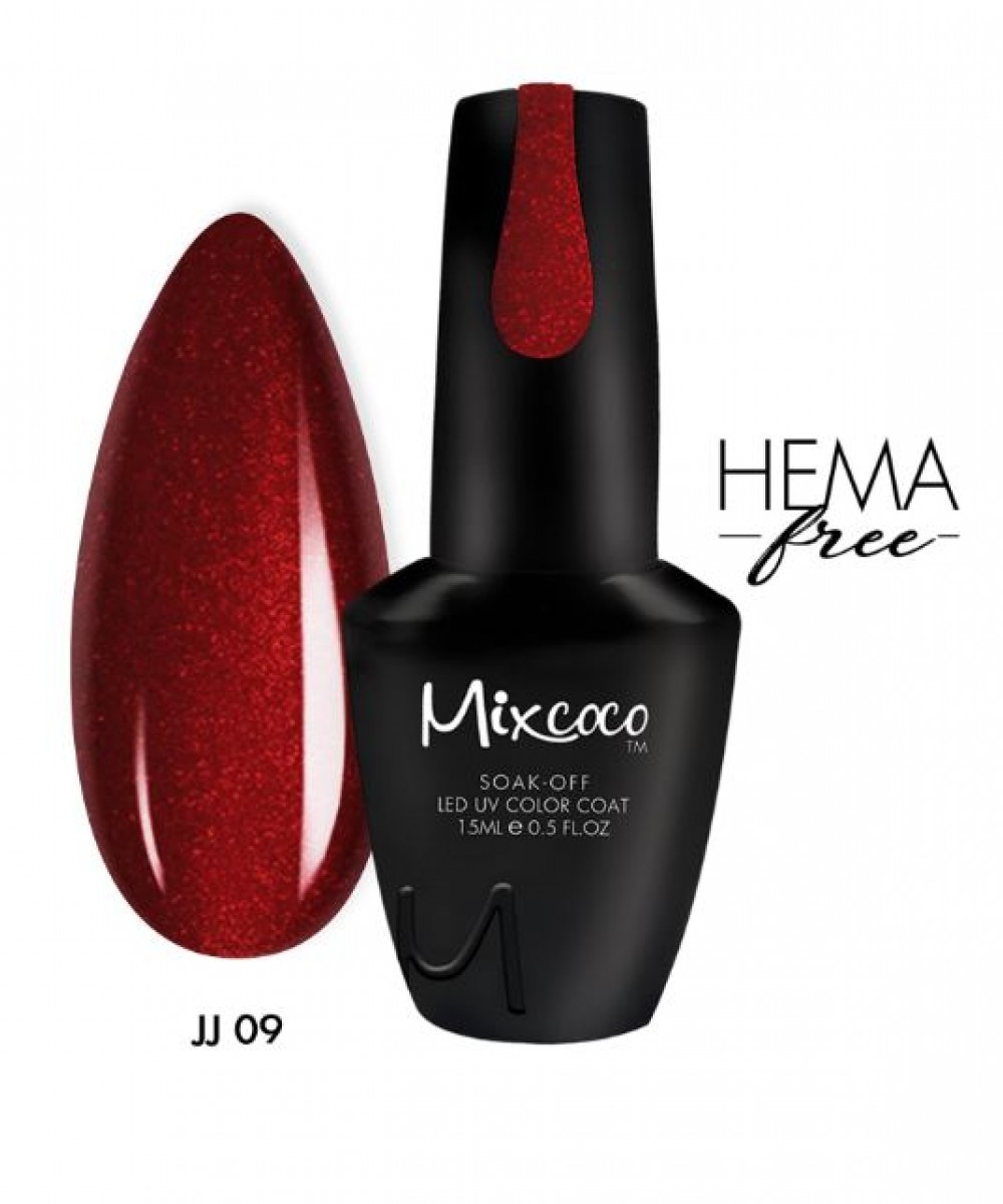 Mixcoco Ημιμόνιμο Βερνίκι Νυχιών JJ 09 15ml Hema Free