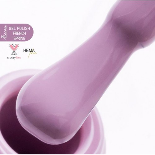 Alezori Ημιμόνιμο Βερνίκι Νυχιών Gel Polish French Spring -Hema Free, 15ml