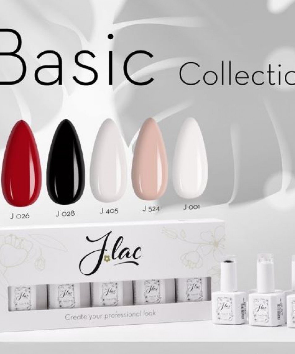 Jlac Σετ Ημιμόνιμα Βερνίκια- Basic