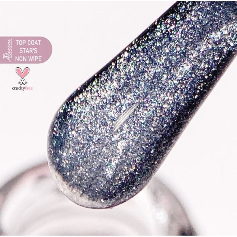 Alezori Top Coat Non Wipe Star's 15ml
