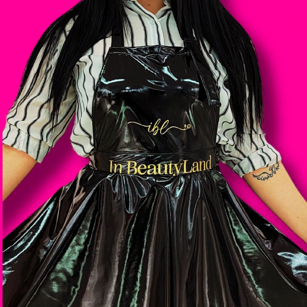 Ποδιά Inbeautyland Μαύρη Vinyl Ποδιά Inbeautyland Μαύρη Vinyl
