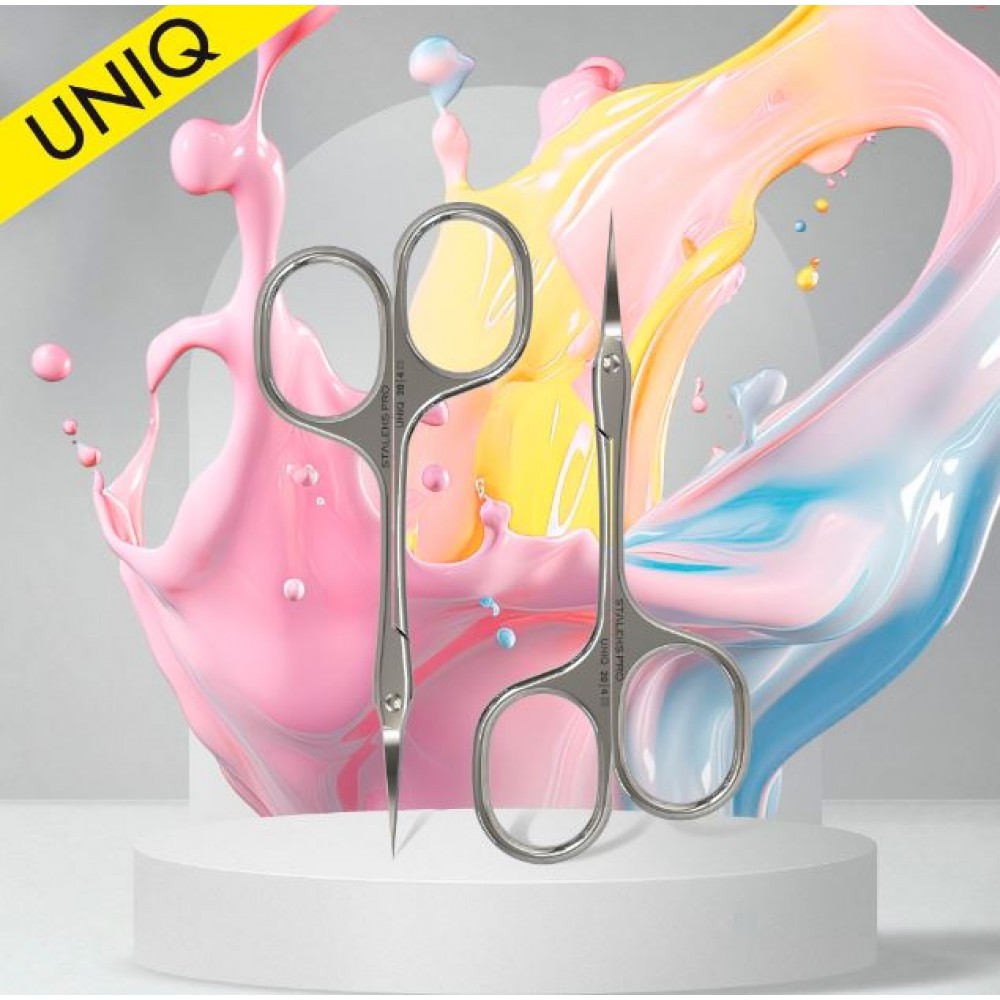 St Staleks Pro UNIQ 20 TYPE 4 Professional cuticle scissors “Asymmetric”