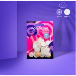 St Staleks Pro Ανταλλακτικά Αυτοκόλλητα Pads Expert Pododisc S 80 Grit 15mm (PDF-15-80w), 50τμχ