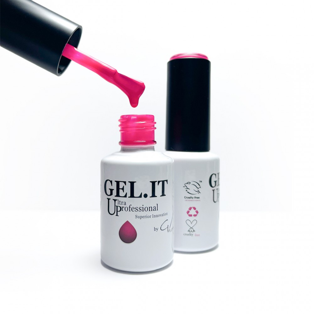 Gel It Up Ημιμόνιμο Βερνίκι Νυχιών 2421 Fashionable Fuchs, 11ml