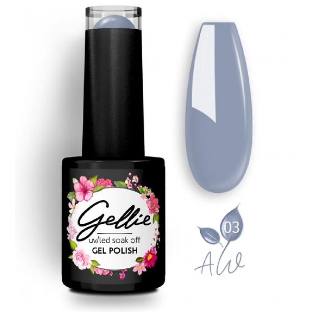 Gellie Ημιμόνιμο Βερνίκι Νυχιών AW 03, 10ml