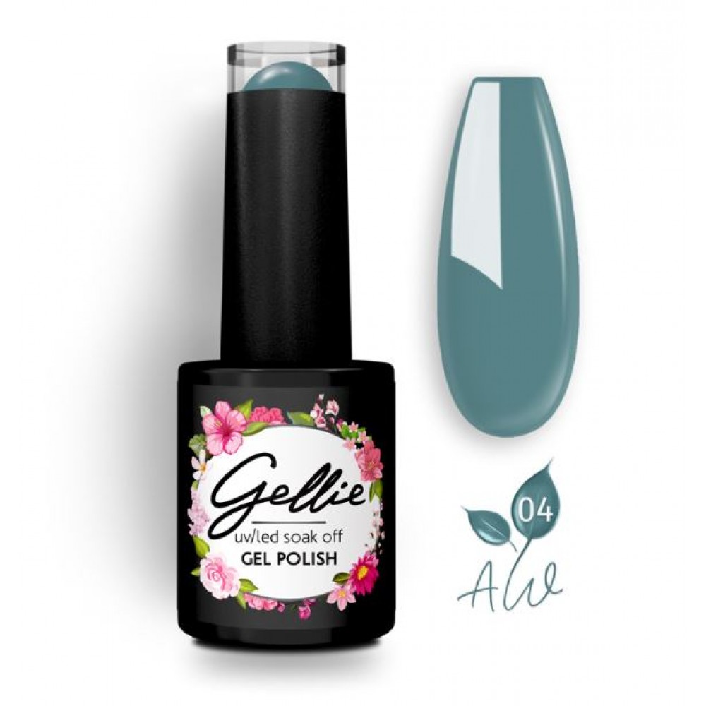 Gellie Ημιμόνιμο Βερνίκι Νυχιών AW 04, 10ml