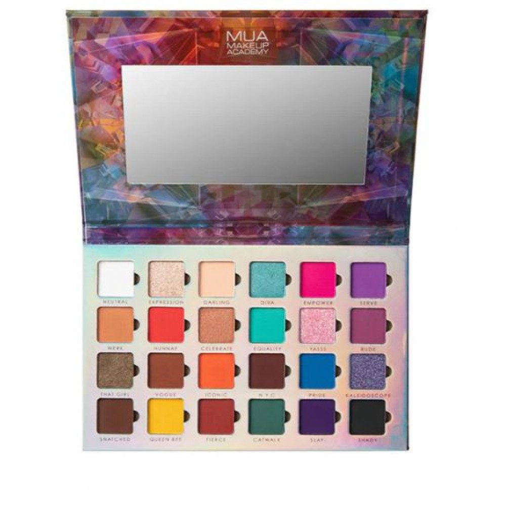 MUA 24Shade Eye Palette Kaleidoscope Xtra