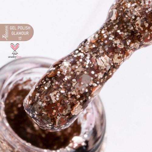 Alezori Gel Polish Glamour 17 (№595_Glitter),15ml