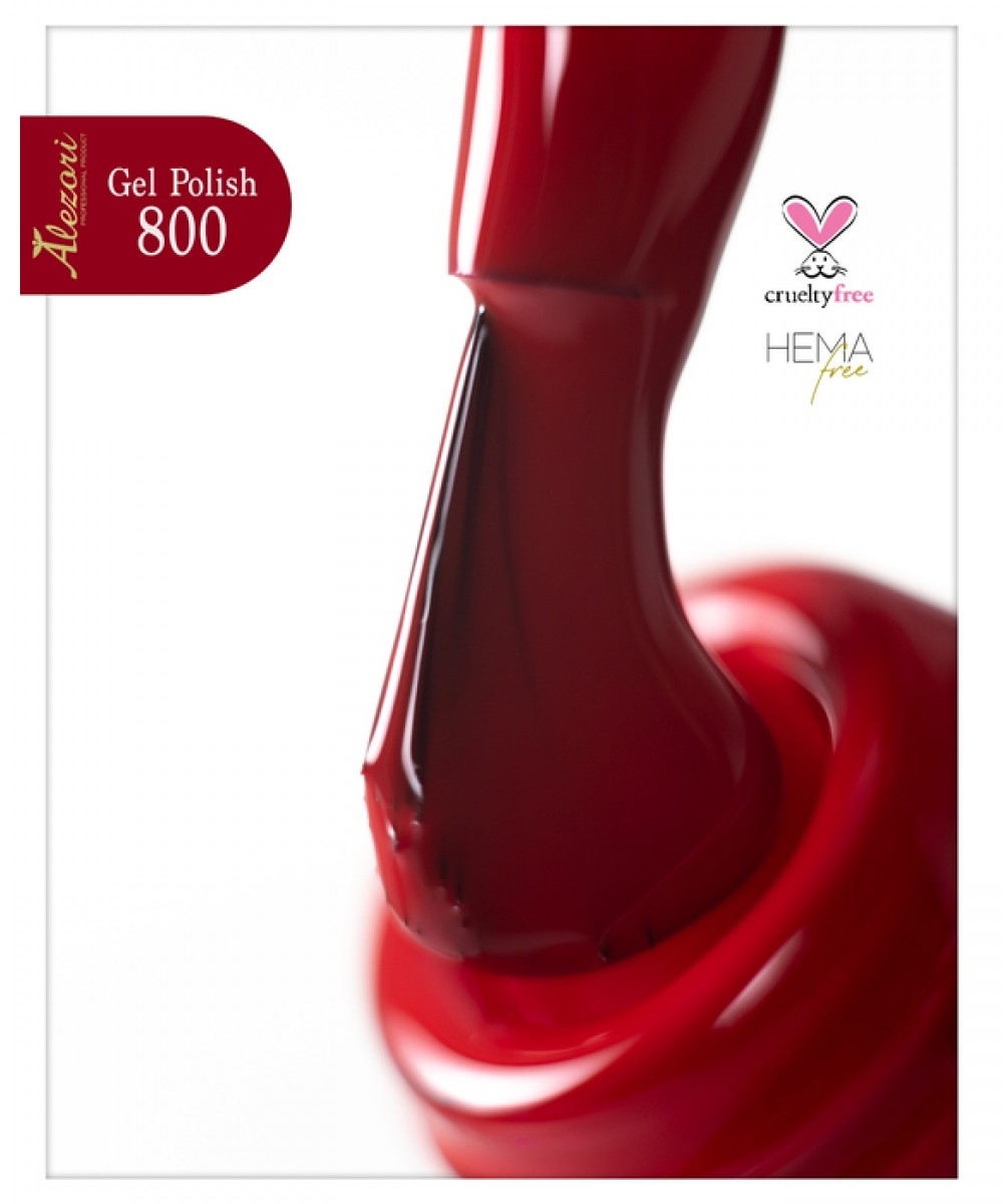 Alezori Ημιμόνιμο Βερνίκι Νυχιών Gel Polish Red Carpet 09 (№800) ,15ml