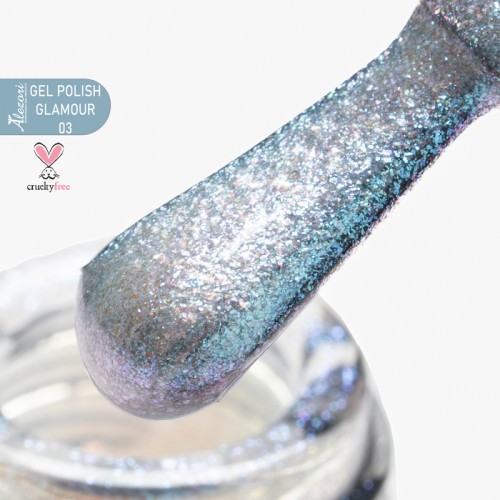 Alezori Ημιμόνιμο Βερνίκι Νυχιών Gel Polish Glamour 03 (№578_Shimmer) Mermaids Effect ,15ml