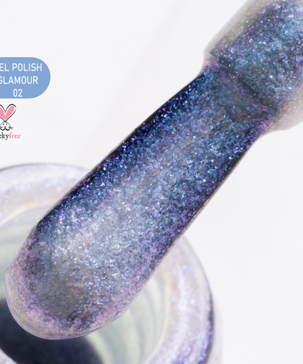 Alezori Ημιμόνιμο Βερνίκι Νυχιών Gel Polish Glamour 02 (№583_Shimmer) Mermaids Effect ,15ml