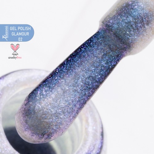Alezori Ημιμόνιμο Βερνίκι Νυχιών Gel Polish Glamour 02 (№583_Shimmer) Mermaids Effect ,15ml