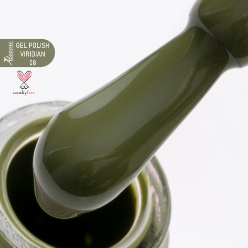 Alezori Ημιμόνιμο Βερνίκι Νυχιών Gel Polish Viridian 08 (№4074) ,15ml