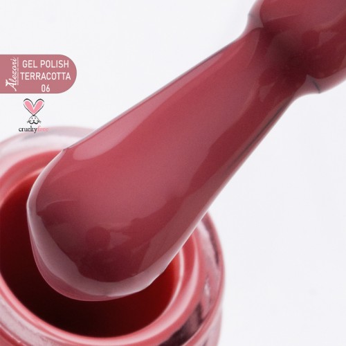 Alezori Ημιμόνιμο Βερνίκι Νυχιών Gel Polish Terracotta 06 (№3330) ,15ml