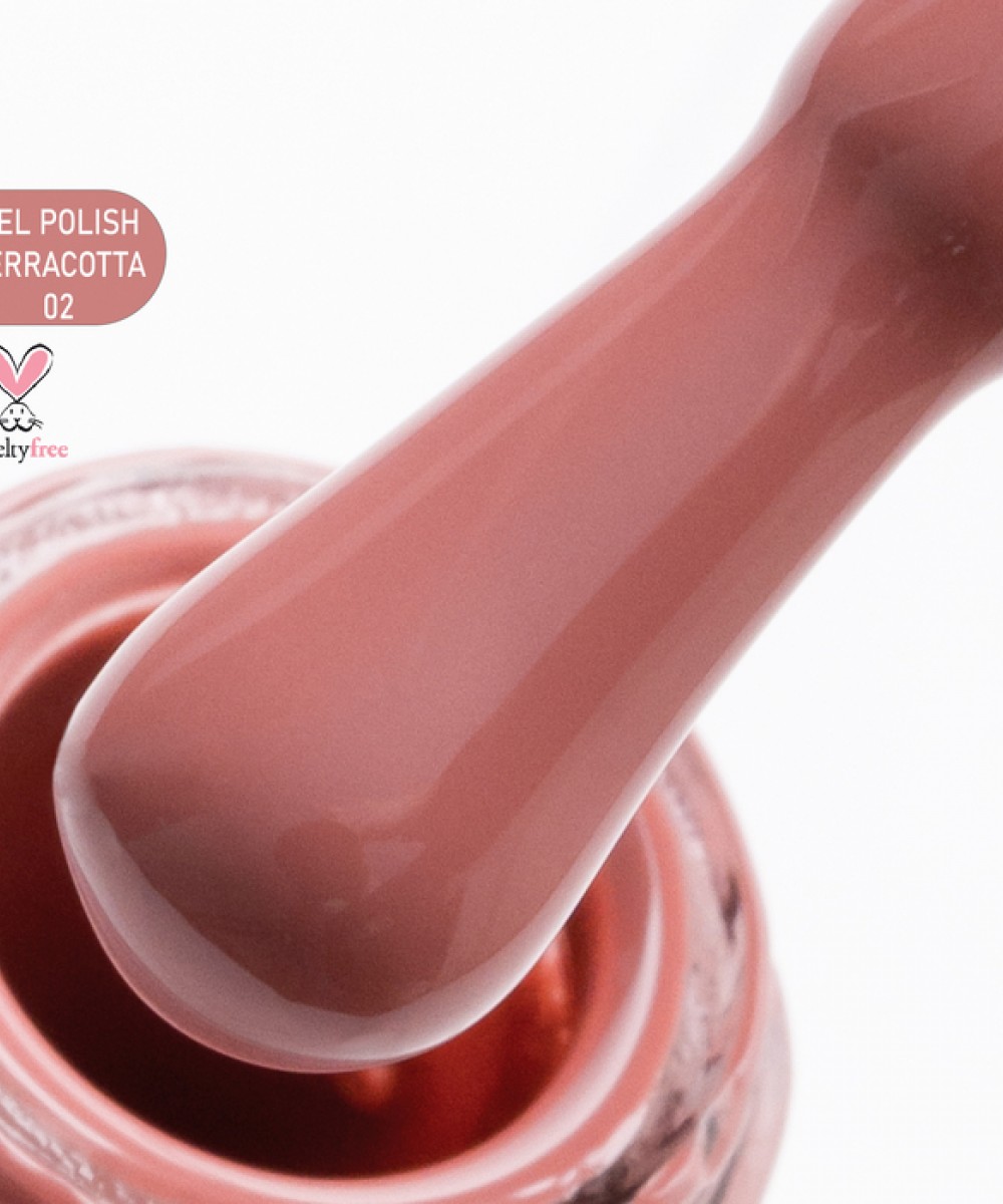 Alezori Ημιμόνιμο Βερνίκι Νυχιών Gel Polish Terracotta 02 (№3326) ,15ml
