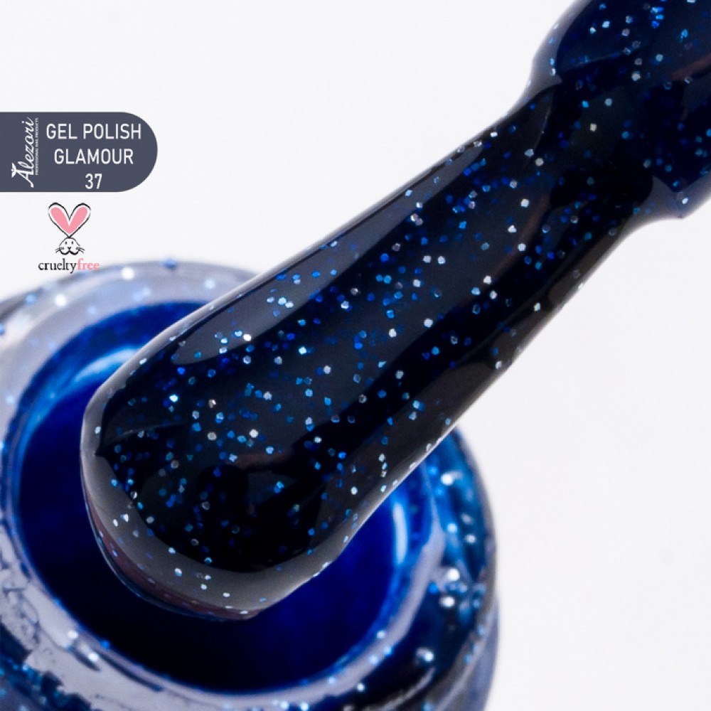 Alezori Ημιμόνιμο Βερνίκι Gel Polish Glamour 37 (№4003_Glitter) ,15ml Alezori Ημιμόνιμο Βερνίκι Gel Polish Glamour 37 (№4003_Glitter) ,15ml