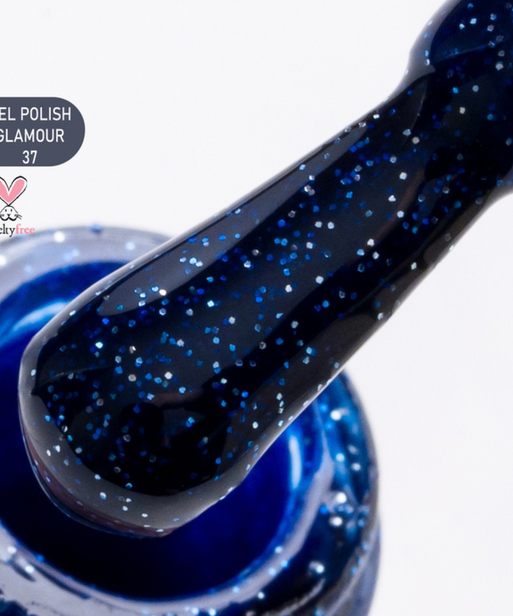 Alezori Ημιμόνιμο Βερνίκι Gel Polish Glamour 37 (№4003_Glitter)  ,15ml