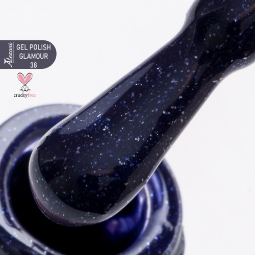 Alezori Ημιμόνιμο Βερνίκι Gel Polish Glamour 38 (№3753_Glitter) ,15ml