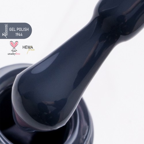 Alezori Ημιμόνιμο Βερνίκι Gel Polish Graphite 09 (№1944) Γκρι Μπλε Ραφ ,15ml