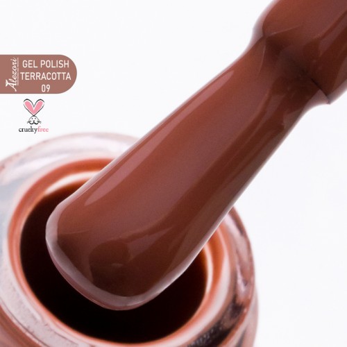 Alezori Ημιμόνιμο Βερνίκι Gel Polish Teracotta 09 (№3877) ,15ml