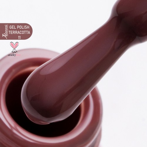 Alezori Ημιμόνιμο Βερνίκι Gel Polish Terracotta 11 (№3055) ,15ml