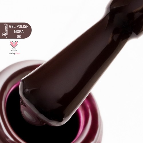 Alezori Ημιμόνιμο Βερνίκι Gel Polish Moka 08 (№2250) ,15ml