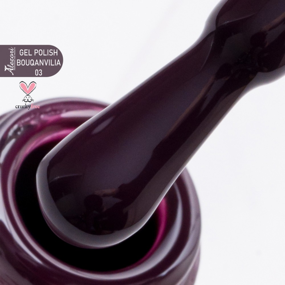 Alezori Ημιμόνιμο Βερνίκι Gel Polish Bouqanvilia 03 (№2451) 15ml