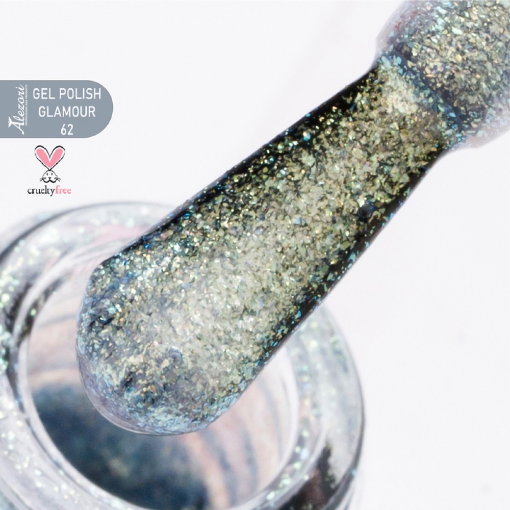 Alezori Ημιμόνιμο Βερνίκι Gel Polish Glamour 62 (№006_Shimmer) ,15ml. Alezori Ημιμόνιμο Βερνίκι Gel Polish Glamour 62 (№006_Shimmer) ,15ml.