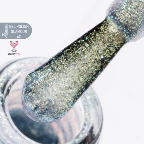 Alezori Ημιμόνιμο Βερνίκι Gel Polish Glamour 62 (№006_Shimmer) ,15ml. K