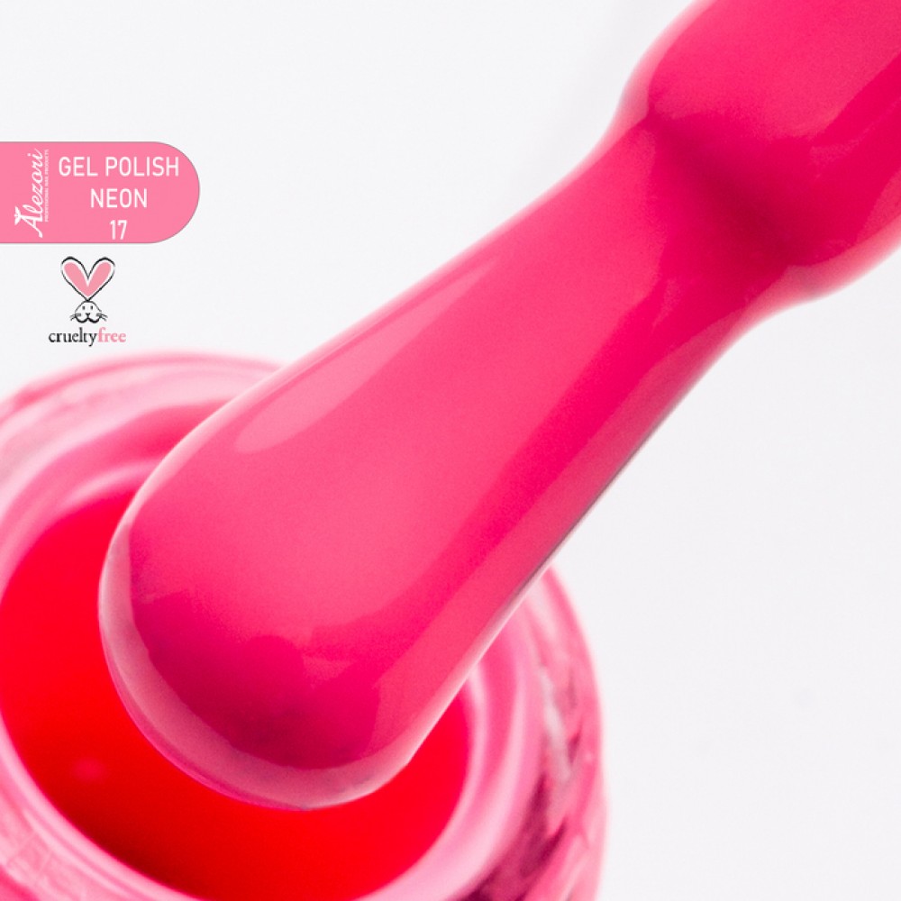 Alezori Ημιμόνιμο Βερνίκι Gel Polish Neon 17 (№411) ,15ml Alezori Ημιμόνιμο Βερνίκι Gel Polish Neon 17 (№411) ,15ml