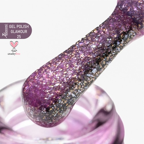 Alezori Ημιμόνιμο Βερνίκι Gel Polish Glamour 25 (№563_Shimer),15ml