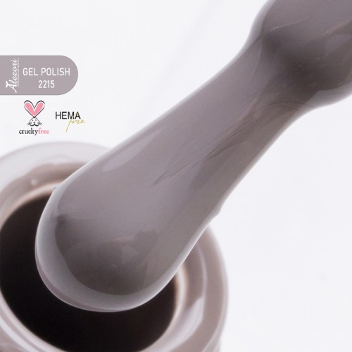 Alezori Ημιμόνιμο Βερνίκι Νυχιών Gel Polish Graphite 13 (№2215),15ml