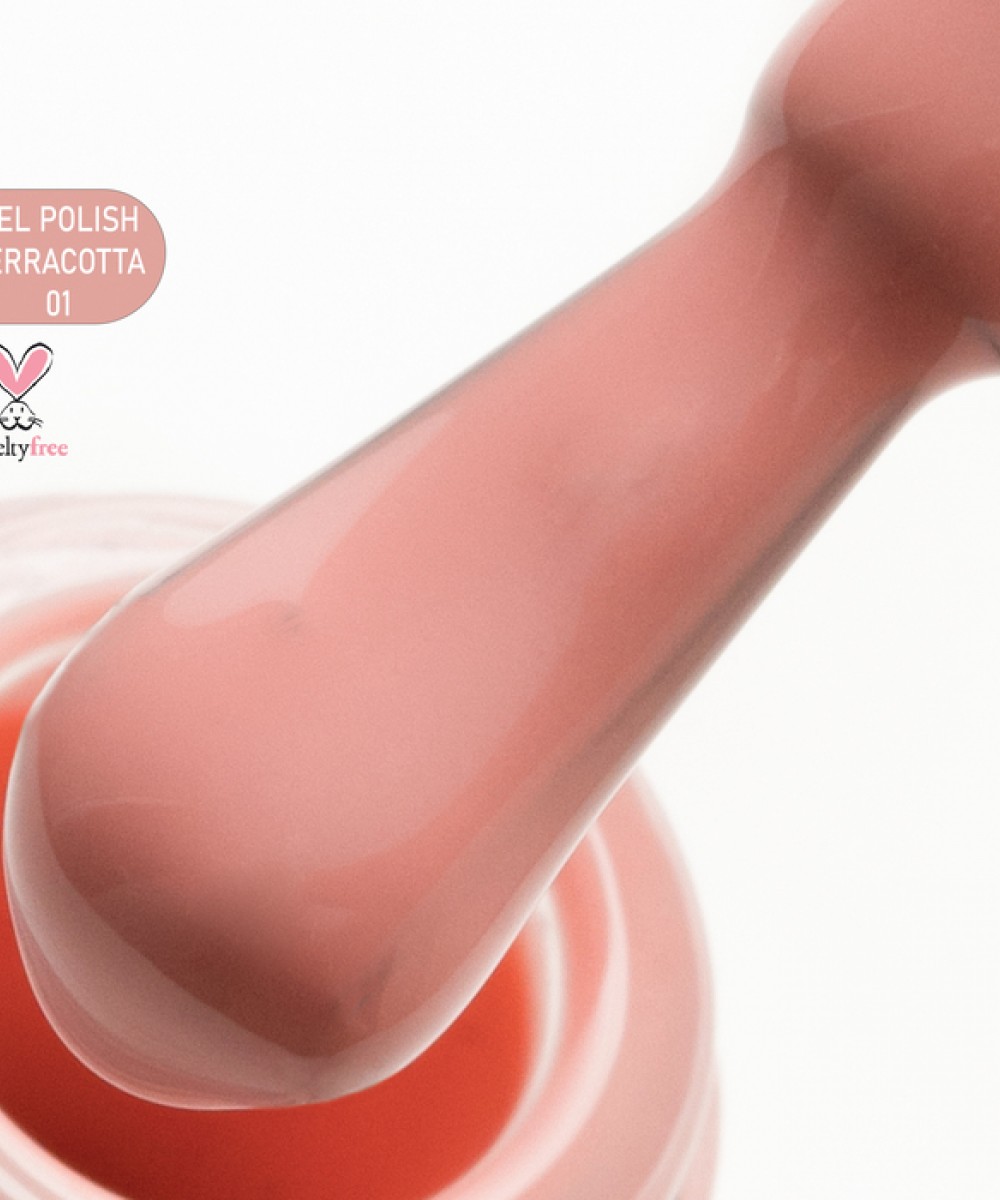 Alezori Ημιμόνιμο Βερνίκι Νυχιών Gel Polish Terracotta 01 (№ 720) ,15ml K