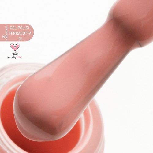 Alezori Ημιμόνιμο Βερνίκι Νυχιών Gel Polish Terracotta 01 (№ 720) ,15ml K