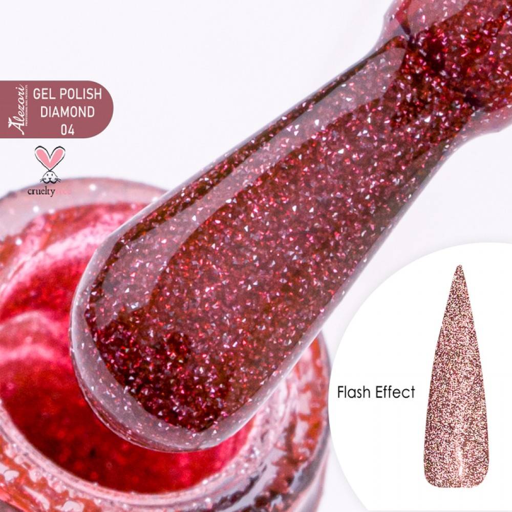 Alezori Ημιμόνιμο Βερνίκι Νυχιών Gel Polish Diamond D04 ,15ml