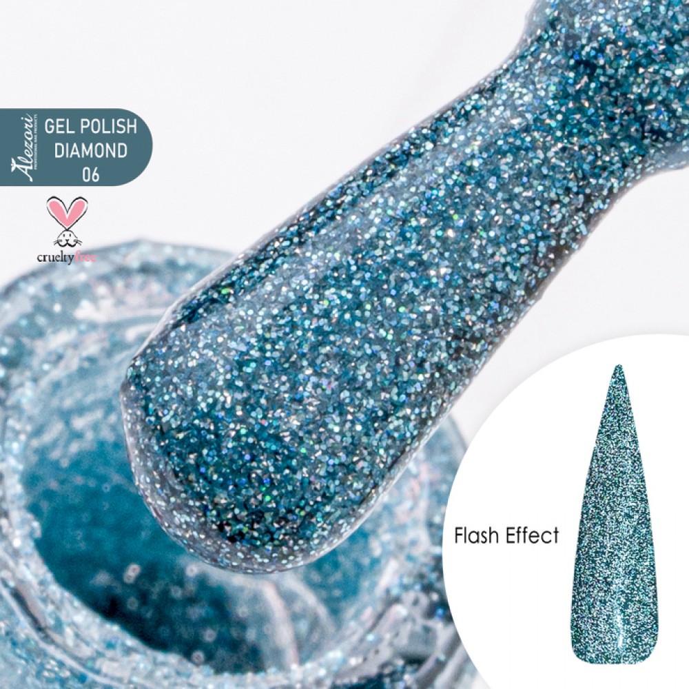 Alezori Ημιμόνιμο Βερνίκι Νυχιών Gel Polish Diamond D06 ,15ml. K