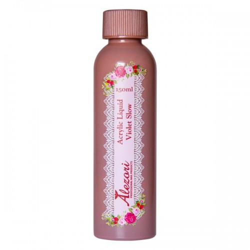 Alezori Υγρό Ακρυλικού Acrylic Liquid Violet Slow 150ml