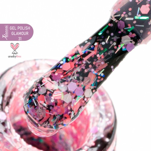 Alezori Ημιμόνιμο Βερνίκι Gel Polish Glamour 31 (№021_Candy) ,15ml K
