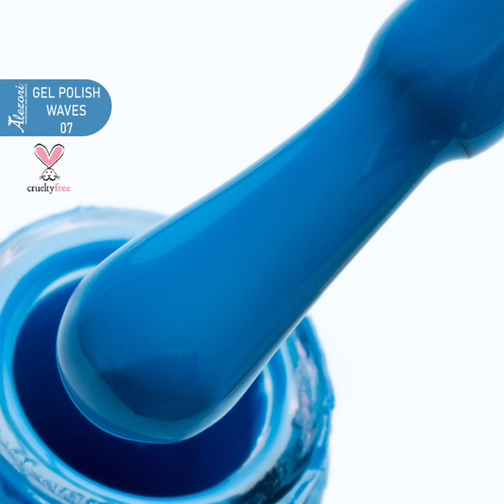 Alezori Ημιμόνιμο Βερνίκι Gel Polish Waves 07 (№140) ,15ml Alezori Ημιμόνιμο Βερνίκι Gel Polish Waves 07 (№140) ,15ml