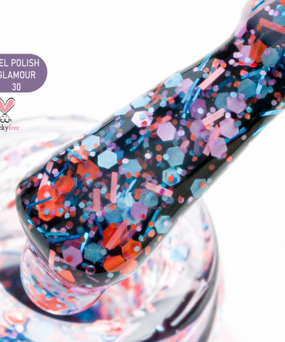 Alezori Ημιμόνιμο Βερνίκι Gel Polish Glamour 30 (№020_Candy),15ml *