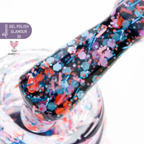 Alezori Ημιμόνιμο Βερνίκι Gel Polish Glamour 30 (№020_Candy),15ml *
