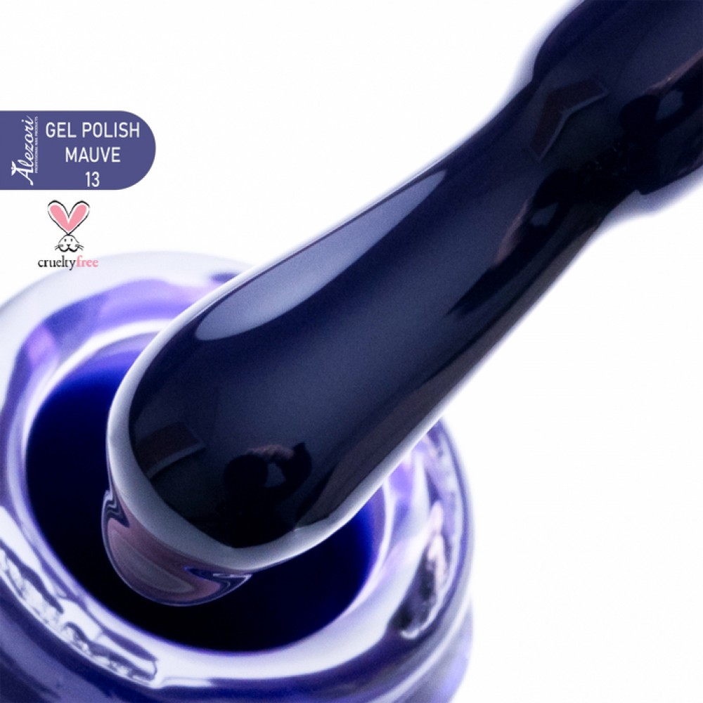 Alezori Ημιμόνιμο Βερνίκι Νυχιών Gel Polish Mauve 13 (№145), 15ml