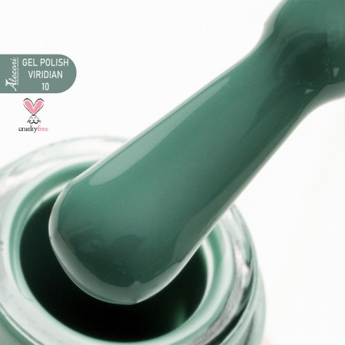 Alezori Ημιμόνιμο Βερνίκι Νυχιών Gel Polish Viridian 10 (№155) 15ml