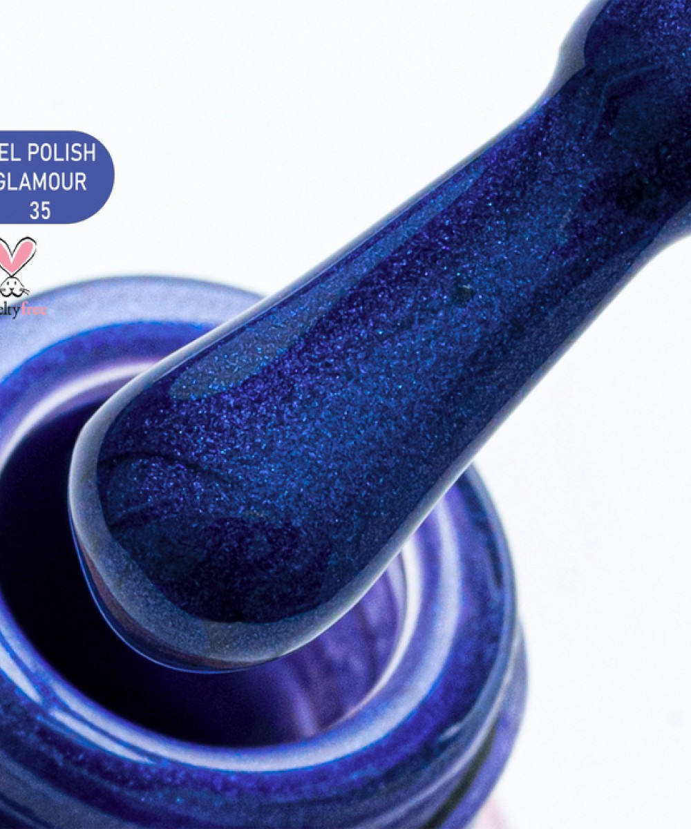 Alezori Ημιμόνιμο Βερνίκι Νυχιών Gel Polish Glamour 35 (№162_Shimmer) 15ml