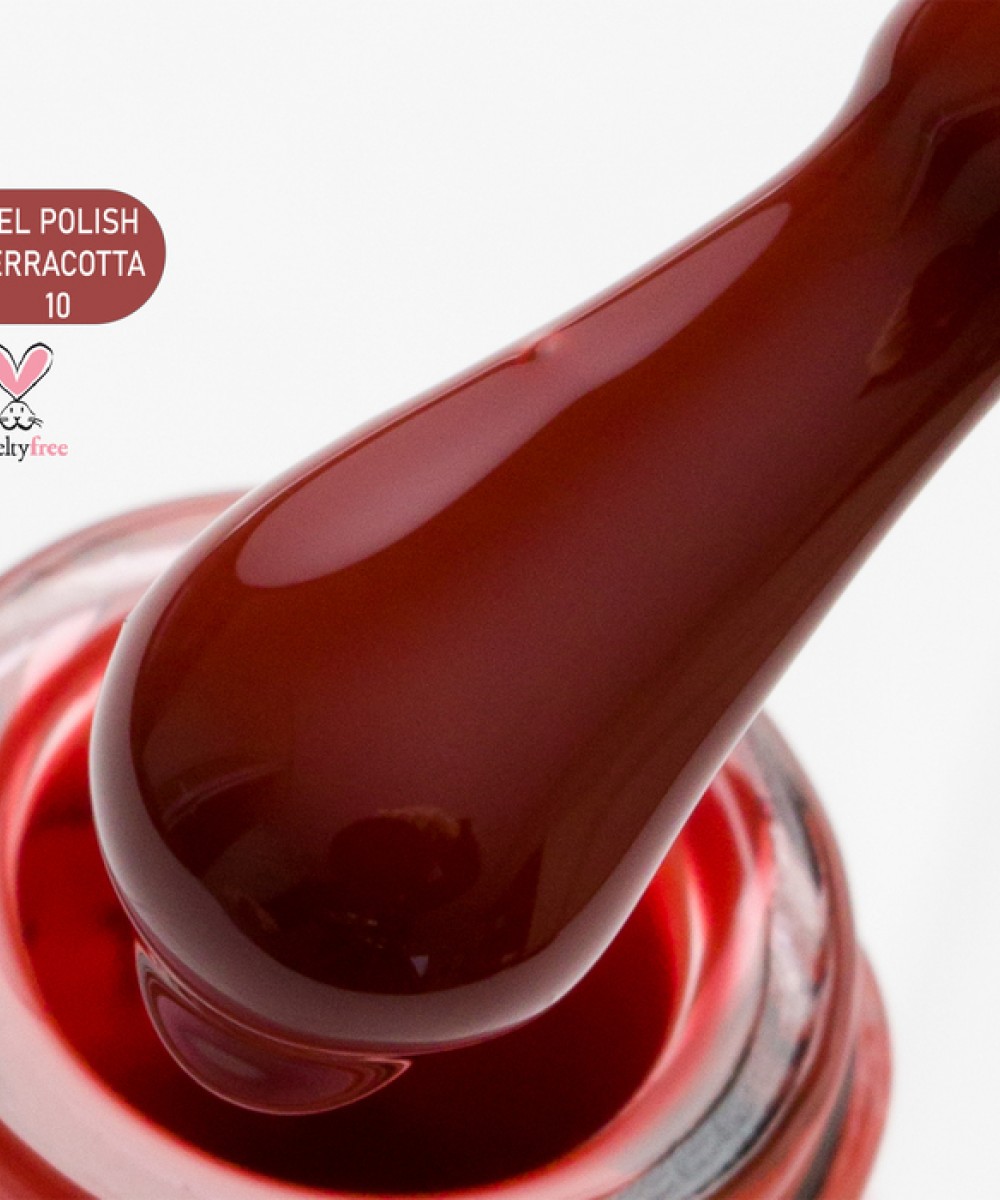 Alezori Ημιμόνιμο Βερνίκι Νυχιών Gel Polish Terracotta 10 (№156),15ml