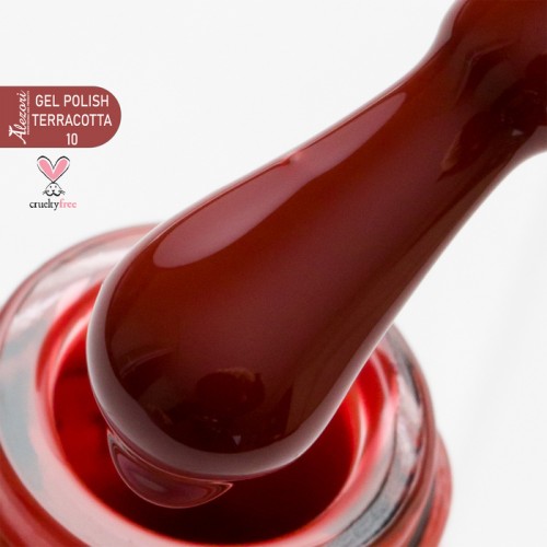 Alezori Ημιμόνιμο Βερνίκι Νυχιών Gel Polish Terracotta 10 (№156),15ml