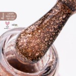 Alezori Top Coat Non Wipe Luxury Rose Gold 15ml