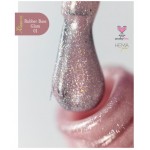Alezori Rubber Base Color 01 Glam ,15ml
